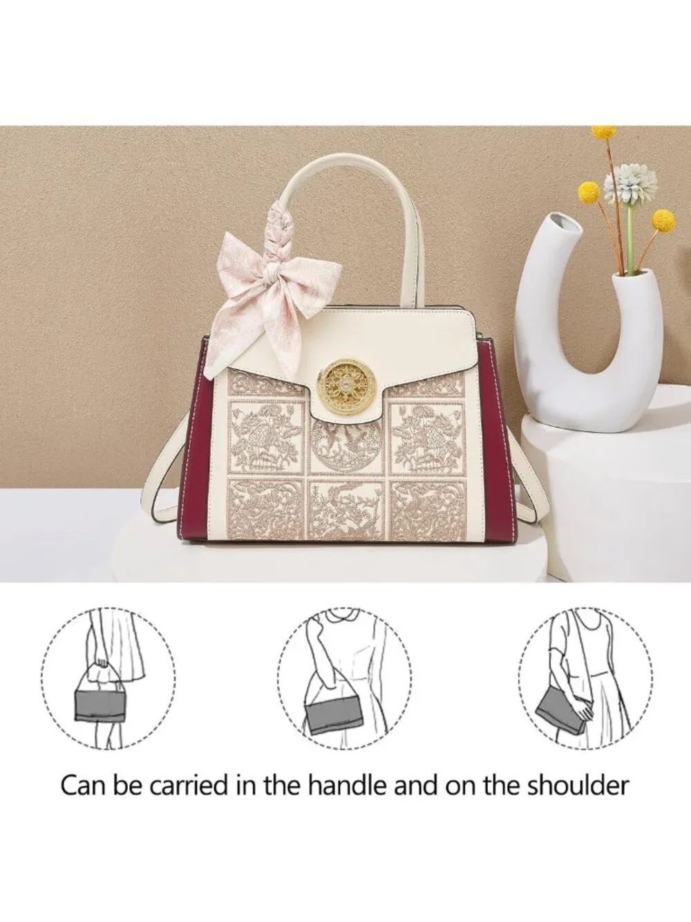 Stylish Designer Leather Satchel Handbags for Women - Chic Purses for Every